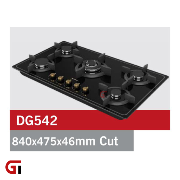 اجاق گاز شیشه ای داتیس مدل DG542