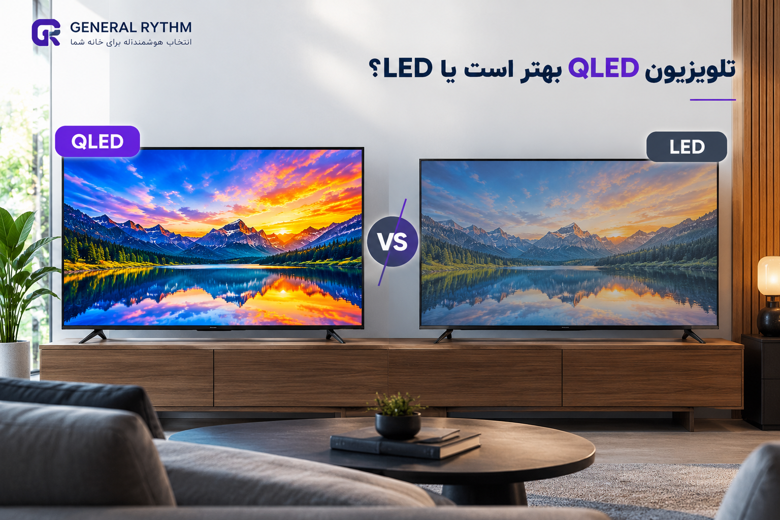 خرید تلویزیون LED و QLED